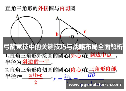 弓箭竞技中的关键技巧与战略布局全面解析